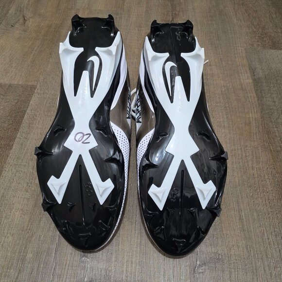 Nike Alpha Menace Elite 4 Football Cleats FZ7702-105 White Black Men’s Size 16 main image 5